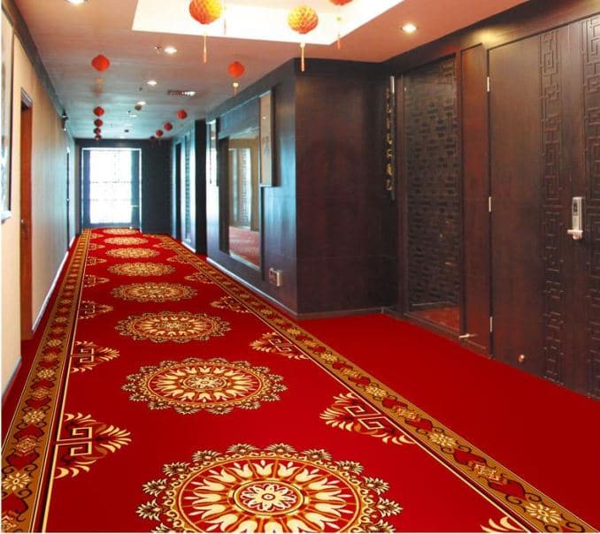 Thảm trải sàn màu tối HL2043 BG Thảm trải sàn khách sạn - Tiến Trường Carpet